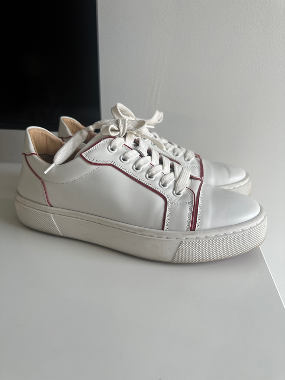 Christian Louboutin Vieirissima White Sneaker